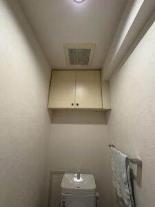 施工前のトイレの内装
