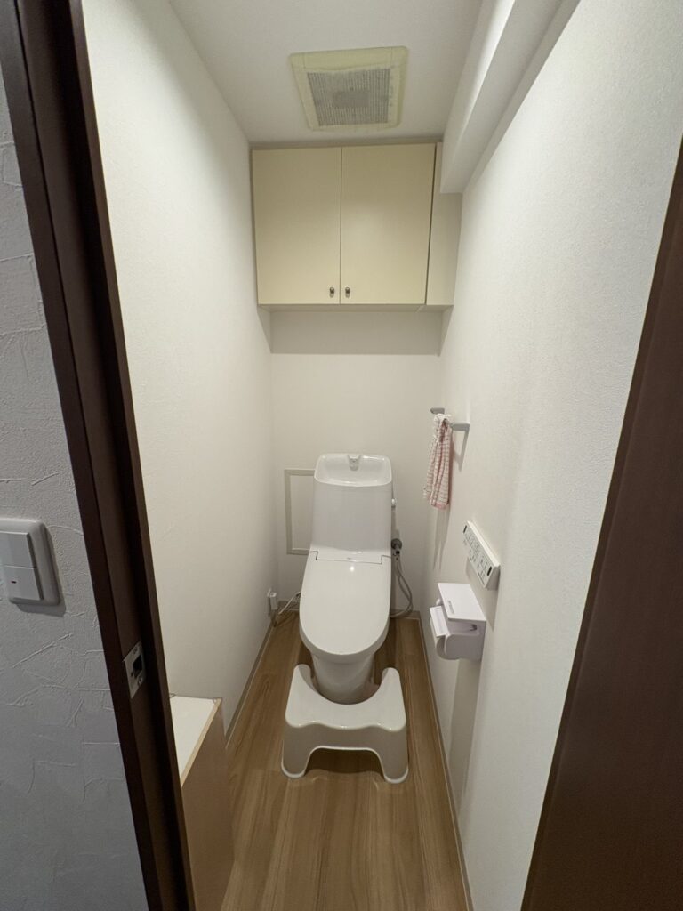 リフォーム後のトイレ空間