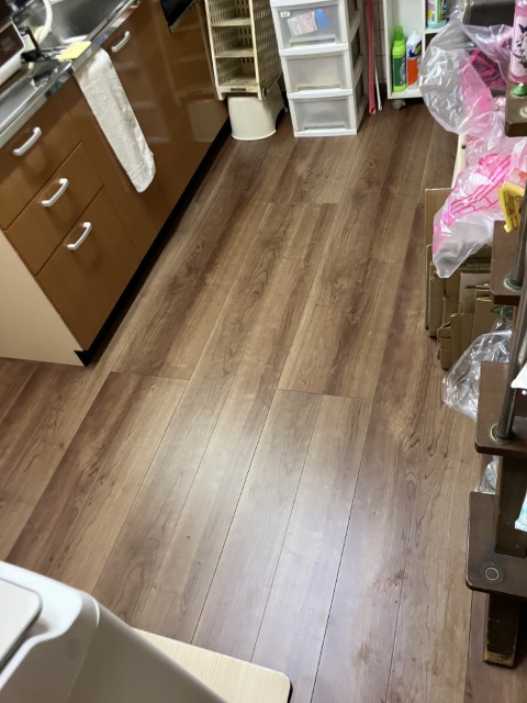 床の張替えアフター