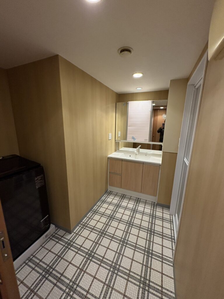 洗面脱衣室リフォーム後