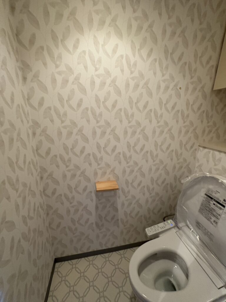 トイレリフォームの完成後