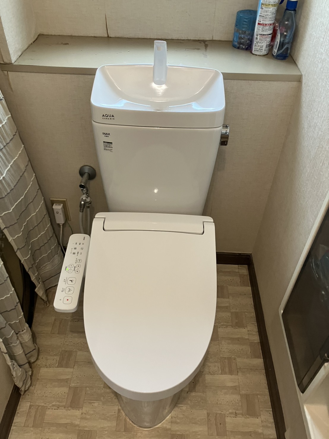 リフォーム完了後のトイレ