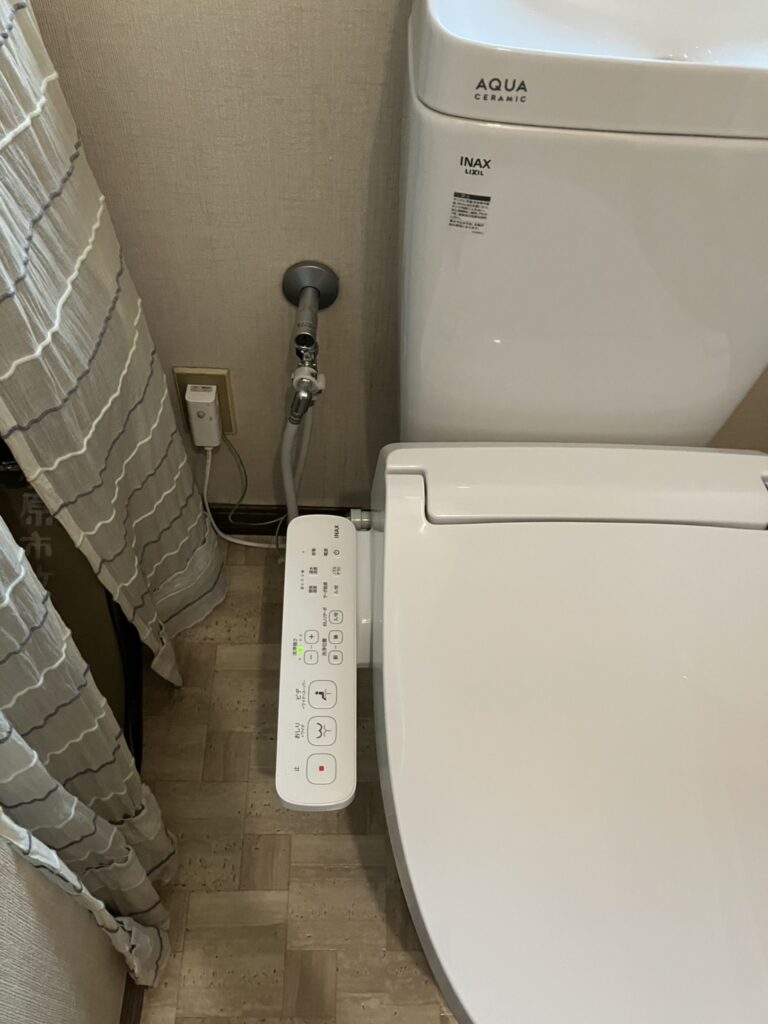 新品のウォシュレット